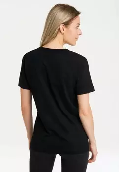 Футболка с принтом LOONEY TUNES LOGOSHIRT, черный