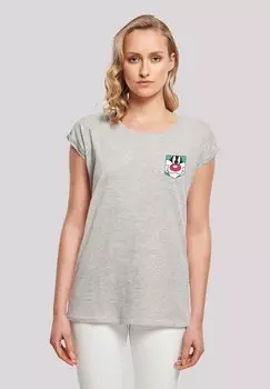 Футболка с принтом LOONEY TUNES SYLVESTER F4NT4STIC, серый