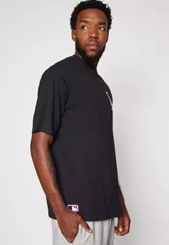 Футболка с принтом LOS ANGELES DODGERS TEE New Era, черный