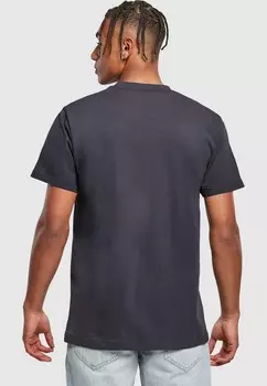 Футболка с принтом LOS ANGELES WORDING TEE Mister Tee, темно-синий