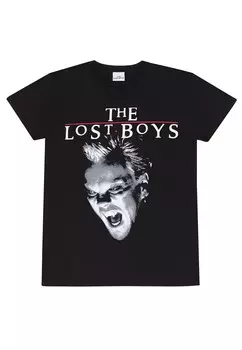 Футболка с принтом LOST BOYS VAMPIRE Henry Tiger, черный