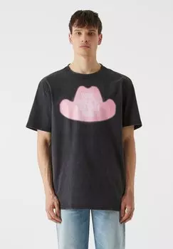 Футболка с принтом Lost Youth, черный