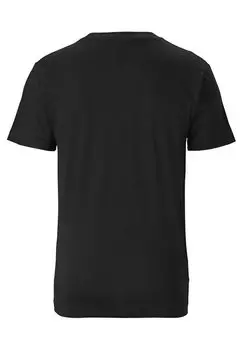 Футболка с принтом LOUIS DE FUNES-MOTIV LOGOSHIRT, черный