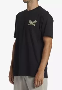 Футболка с принтом LOUNGE Billabong, черный