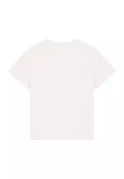 Футболка с принтом LOVE AND FLEX watapparel, белый