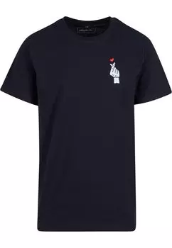 Футболка с принтом LOVE SIGN Mister Tee, черный