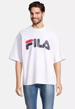 Футболка с принтом LOWELL LOGO Fila, белый