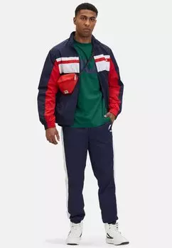 Футболка с принтом Lowell Logo Fila, зеленый