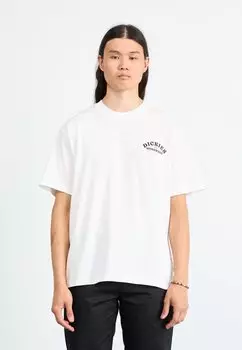 Футболка с принтом LUCASVILLE TEE Dickies, белый