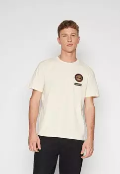 Футболка с принтом Lunar New Year Short Sleeve Badge Tee Timberland, цвет white smoke