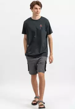 Футболка с принтом Lupad KAFT, цвет raven