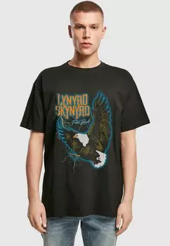 Футболка с принтом LYNYRD SKYNYRD - ELECTRIC FREEBIRD HEAVY TEE Merchcode, черный