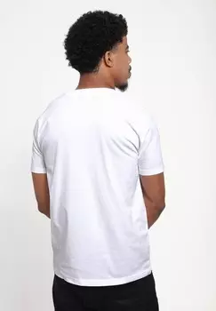 Футболка с принтом MADE IN APRIL Henry Tiger, белый