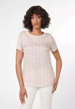 Футболка с принтом MADELEINE, белый