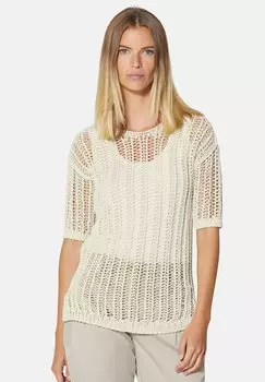 Футболка с принтом MADELEINE, кремовый