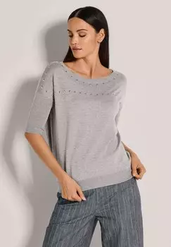 Футболка с принтом MADELEINE, серый