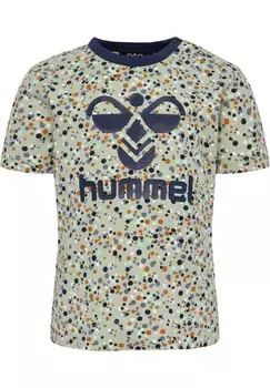 Футболка с принтом MADS AOP SS Hummel, цвет desert sage