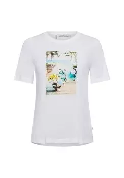 Футболка с принтом MAERZ Muenchen, белый