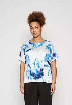 Футболка с принтом MAGNETE Persona by Marina Rinaldi, белый