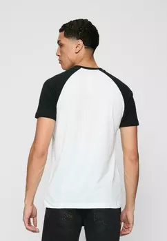 Футболка с принтом MAIDEN LOGO BASEBALL TEE Merchcode, черный