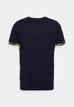 Футболка с принтом Majermane Matinique, тёмно-синяя