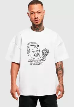 Футболка с принтом MAKE MONEY TEE 2Y Studios, белый