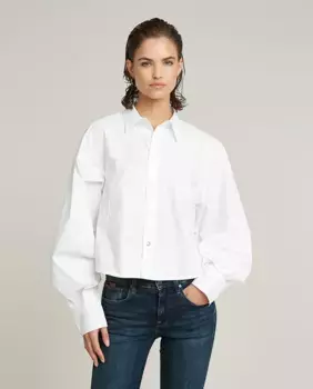 Футболка с принтом «Макро-баллон» G-Star Raw, белый