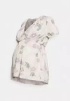 Футболка с принтом Mamalicious, белый