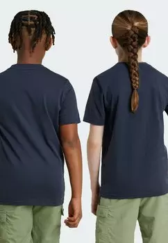 Футболка с принтом Manchester United adidas Performance, темно-серая