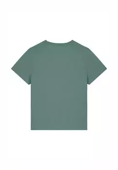 Футболка с принтом MANDALA ELEPHANT watapparel, темно-зеленый