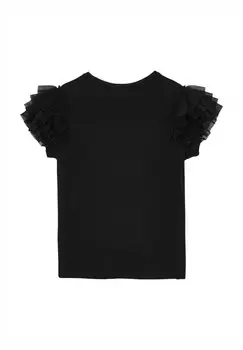 Футболка с принтом Maniche Calliope, черная