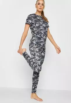 Футболка с принтом MARBLE Long Tall Sally, черный