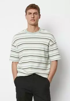 Футболка с принтом Marc O'Polo, цвет green off white