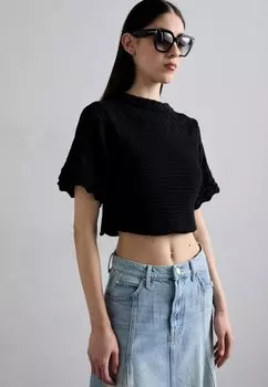 Футболка с принтом Marcelle Fte Impriale, черная