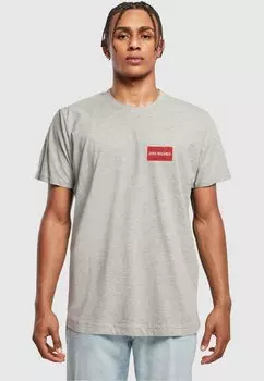 Футболка с принтом MAROCCO DIMA MAGHREB ROUND NECK Merchcode, цвет heather grey