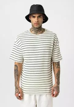 Футболка с принтом MARTIJN dandalo, темно-зеленый