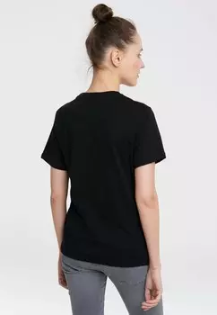 Футболка с принтом MARVEL COMICS LOGOSHIRT, черный