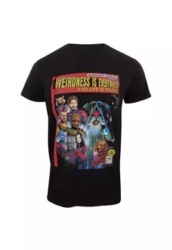 Футболка с принтом MARVEL GUARDIANS OF THE GALAXY GUARDIANS MAGAZINE Henry Tiger, черный