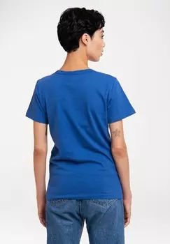 Футболка с принтом MARVEL SPIDER-MAN MERCILESS FOES LOGOSHIRT, синий