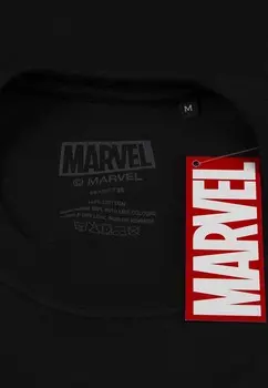 Футболка с принтом MARVEL STARK LOGO Marvel, черный
