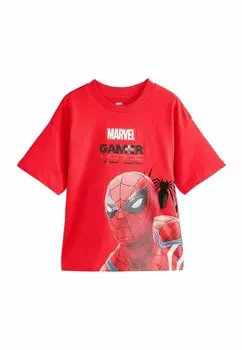 Футболка с принтом MARVEL SUPERHERO SHORT SLEEVE Next, красный