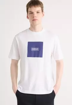 Футболка с принтом MASS GRAPHIC Barbour International, белый
