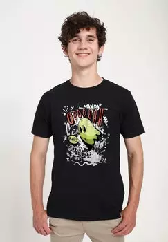 Футболка с принтом MATT KEELING GHOSTED Henry Tiger, черный