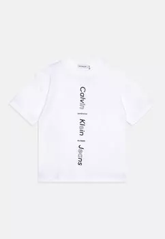 Футболка с принтом MAXI LOGO Calvin Klein Jeans, цвет bright white