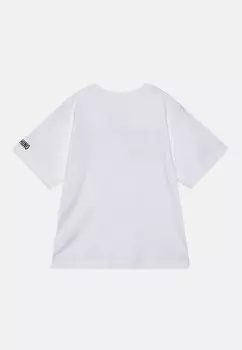 Футболка с принтом MAXI MOSCHINO, белый