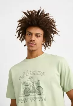 Футболка с принтом MELLINO Ellesse, зеленый