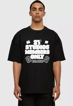 Футболка с принтом MEMBERS ONLY TEE 2Y Studios, черный