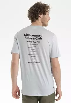 Футболка с принтом Mer 150 Tech Lite Ii Ss Sidecountr Icebreaker, цвет ether