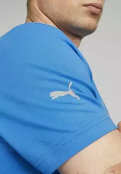 Футболка с принтом MERCEDES-AMG PETRONAS MOTORSPORT Puma, ультра синий