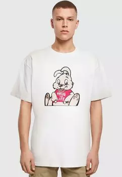 Футболка с принтом Merchcode, белый